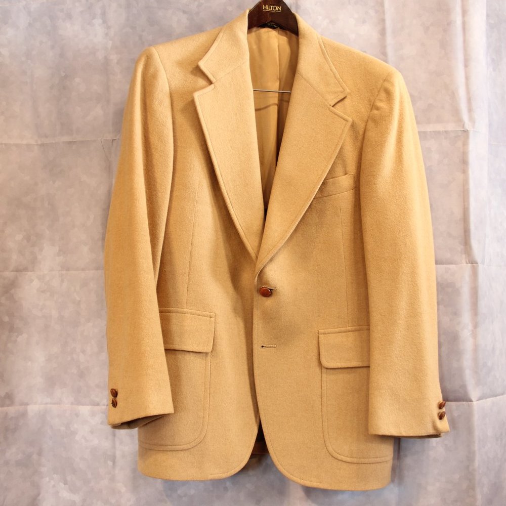 PBM Philadelphia Vintage Camel Hair Blazer